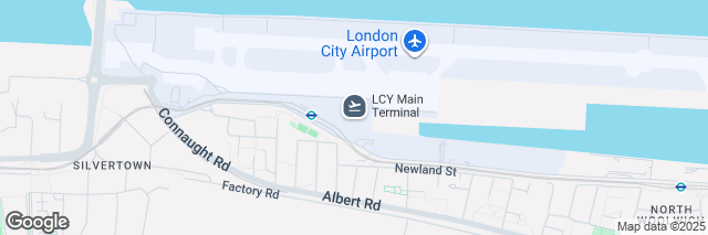 Google Maps London City Airport, Hartmann Road, London, E16 2DX, United Kingdom